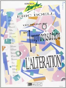 Couverture du produit · Techniques d'improvisation - altération