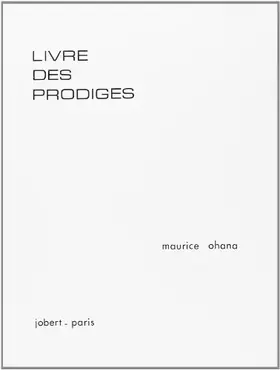 Couverture du produit · Livre des Prodiges