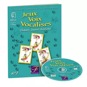 Couverture du produit · Jeux, voix et vocalises vol 2 (+ 1 cd) - Fuzeau