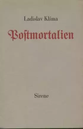 Couverture du produit · Postmortalien.