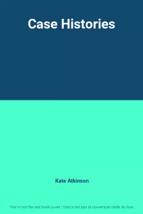 Couverture du produit · Case Histories