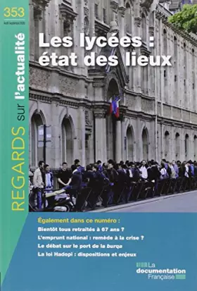Couverture du produit · Les lycées : Etat des lieux