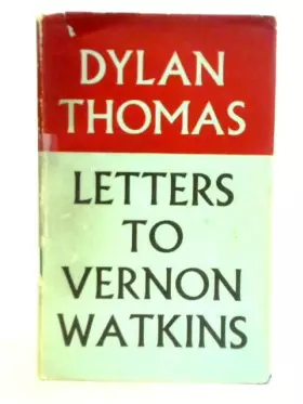 Couverture du produit · Letters To Vernon Watkins
