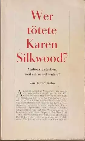 Couverture du produit · Wer tötete Karen Silkwood?