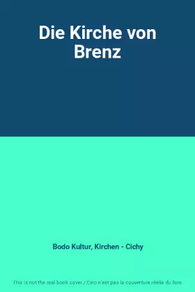 Couverture du produit · Die Kirche von Brenz