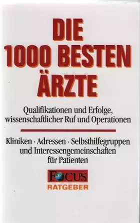 Couverture du produit · Die 1000 besten Ärzte