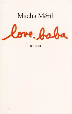 Couverture du produit · Love baba.