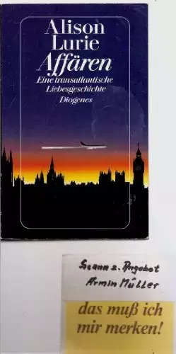 Couverture du produit · Affären: Eine transatlantische Liebesgeschichte