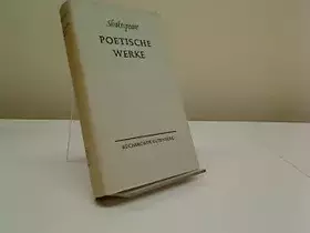 Couverture du produit · Shakespeare Poetische Werke