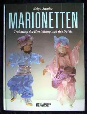 Couverture du produit · Marionetten : Techniken der Herstellung und des Spiels.