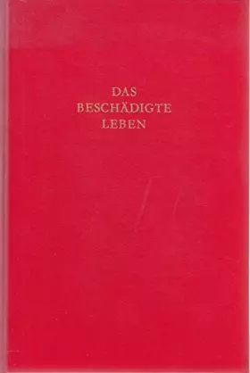 Couverture du produit · Das beschädigte Leben.