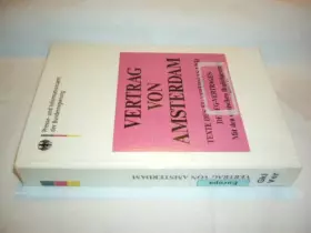Couverture du produit · Vertrag von Amsterdam
