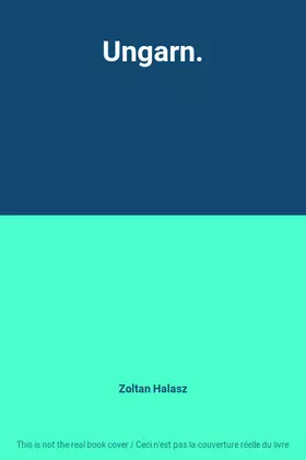 Couverture du produit · Ungarn.