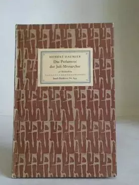 Couverture du produit · Das Parlament der Juli-Monarchie