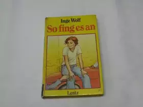 Couverture du produit · So fing es an