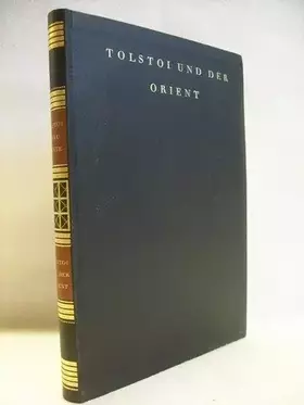 Couverture du produit · Tolstoi und der Orient.