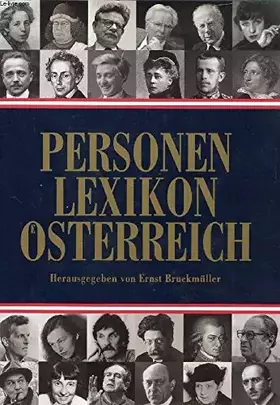 Couverture du produit · Personen Lexikon Österreich
