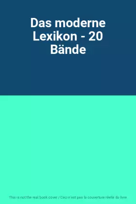 Couverture du produit · Das moderne Lexikon - 20 Bände