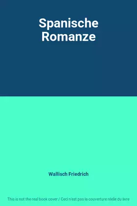 Couverture du produit · Spanische Romanze