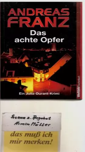 Couverture du produit · Das achte Opfer. Roman