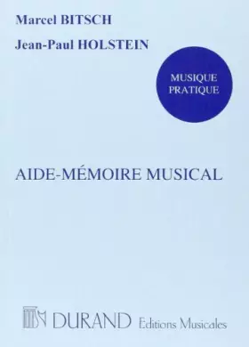 Couverture du produit · Aide-mémoire musical - Livre