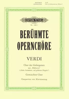 Couverture du produit · Va pensiero, sull'alli dorate from Nabucco It SATB