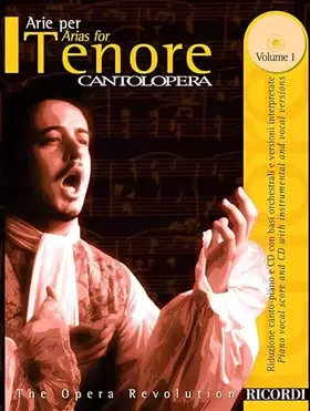 Couverture du produit · Cantolopera Volume 1 (Arie) +CD - Ten/Po