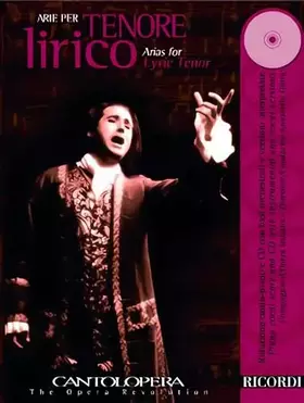 Couverture du produit · Cantolopera: Arie Per Tenore Lirico Vol. 1 Per Voce E Pianoforte +CD