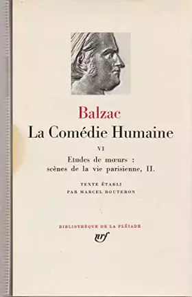 Couverture du produit · La comédie humaine, Tome X.