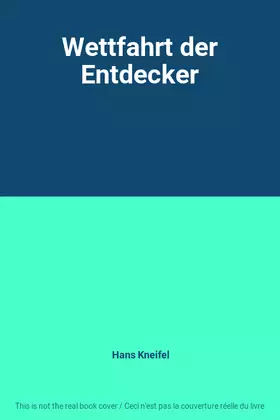 Couverture du produit · Wettfahrt der Entdecker