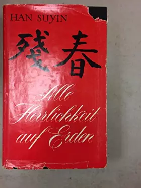 Couverture du produit · Alle Herrlichkeit Auf Erden