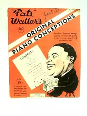 Couverture du produit · Fats Waller's Original Piano Conceptions