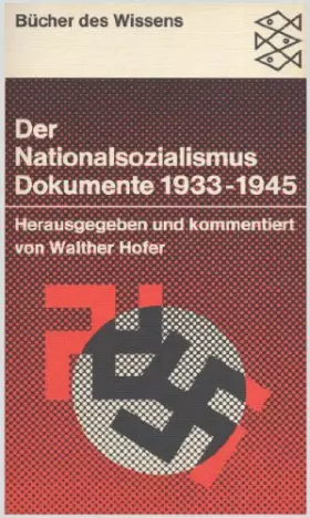 Couverture du produit · Der Nationalsozialismus. Dokumente 1933-1945.
