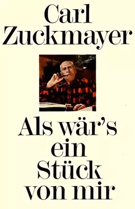 Couverture du produit · Als wär' s ein Stück von mir