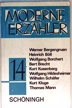 Couverture du produit · Moderne Erzähler 14
