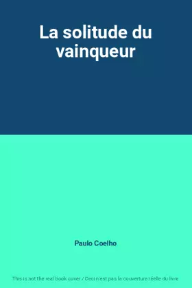 Couverture du produit · La solitude du vainqueur