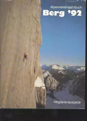 Couverture du produit · Berg 92. Alpenvereinsjahrbuch.