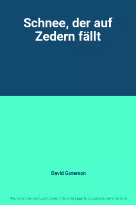 Couverture du produit · Schnee, der auf Zedern fällt