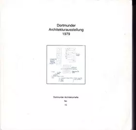 Couverture du produit · Dortmunder Architekturausstellung 1979. Dortmunder