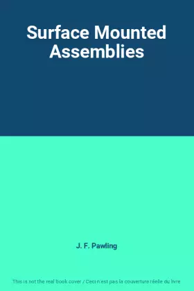 Couverture du produit · Surface Mounted Assemblies