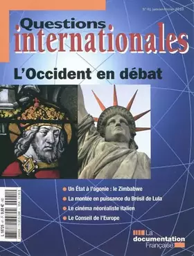 Couverture du produit · L'Occident en débat