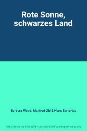 Couverture du produit · Rote Sonne, schwarzes Land