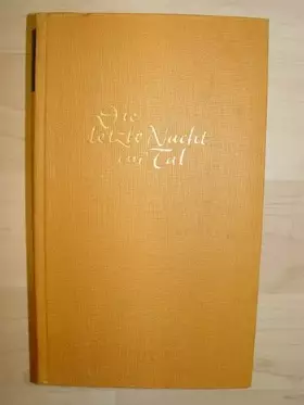 Couverture du produit · Die letzte Nacht im Tal Roman