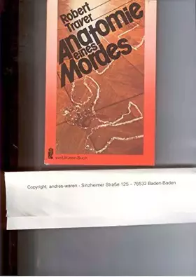 Couverture du produit · Anatomie eines Mordes.