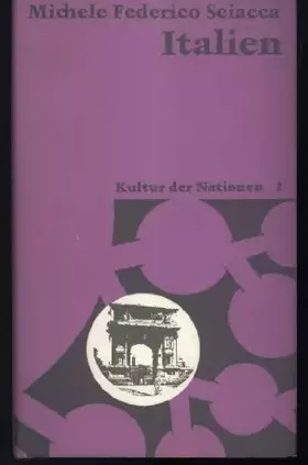 Couverture du produit · Italien. Kultur der Nationen ; 2.