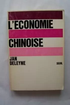 Couverture du produit · L'ECONOMIE CHINOISE
