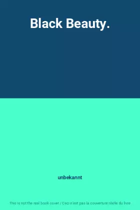 Couverture du produit · Black Beauty.