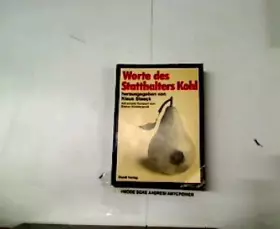 Couverture du produit · Worte des Statthalters Kohl.