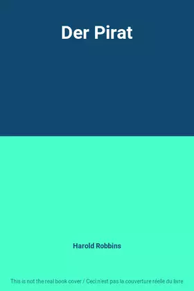 Couverture du produit · Der Pirat