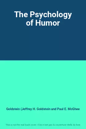 Couverture du produit · The Psychology of Humor